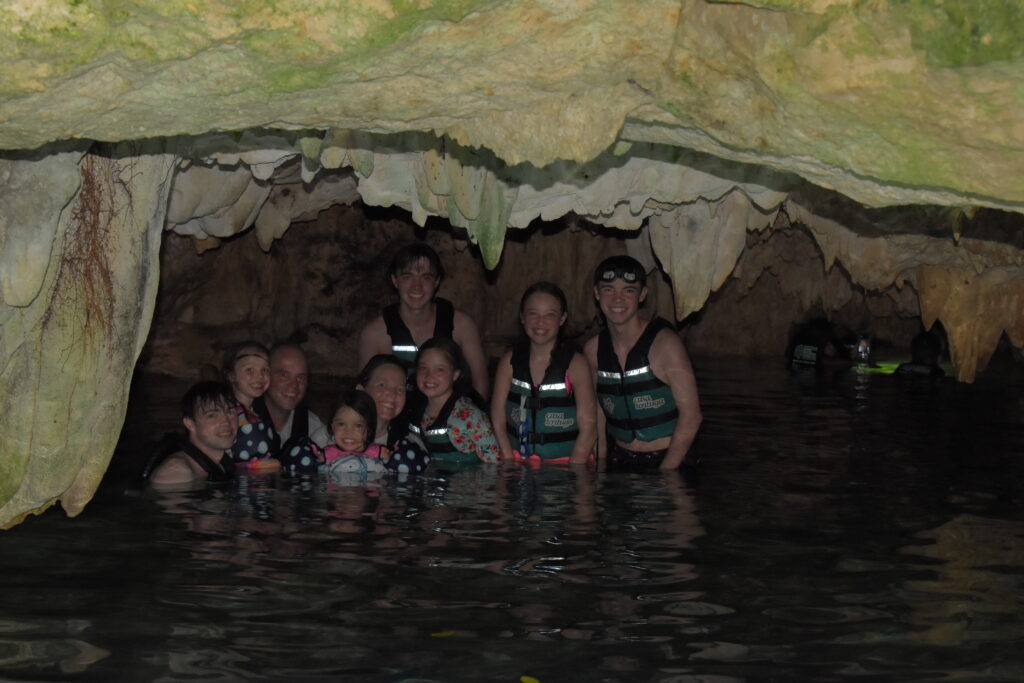 cenote swimming